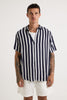 Nick Shirt Navy/White