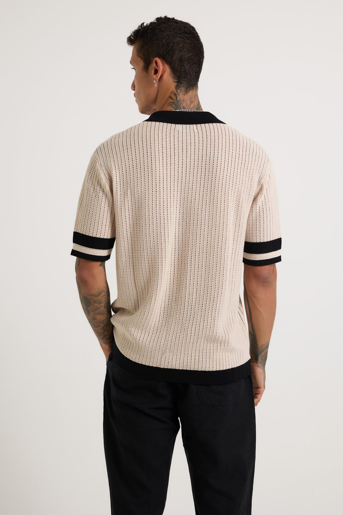 Owen Shirt Sand/Black