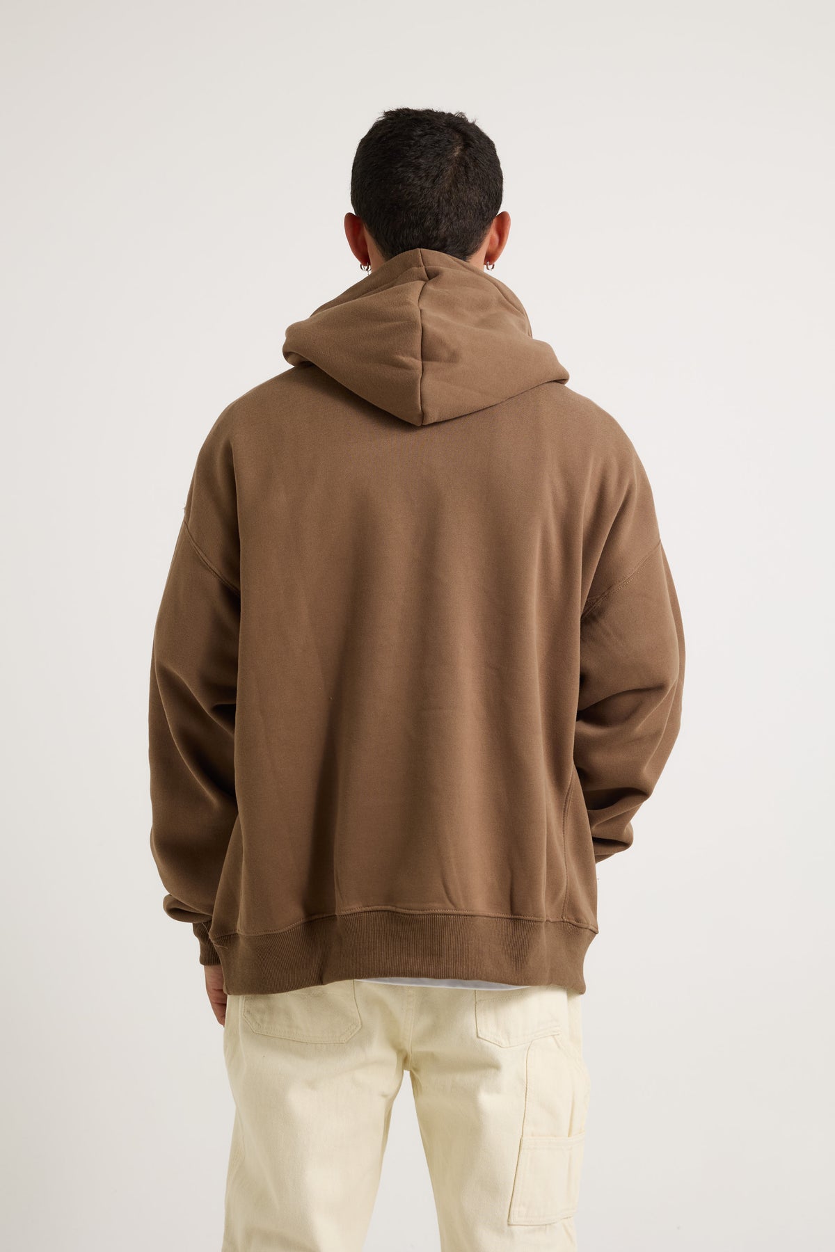 Roman Oversize Hoodie Choc