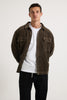 Dion Cord Overshirt Army