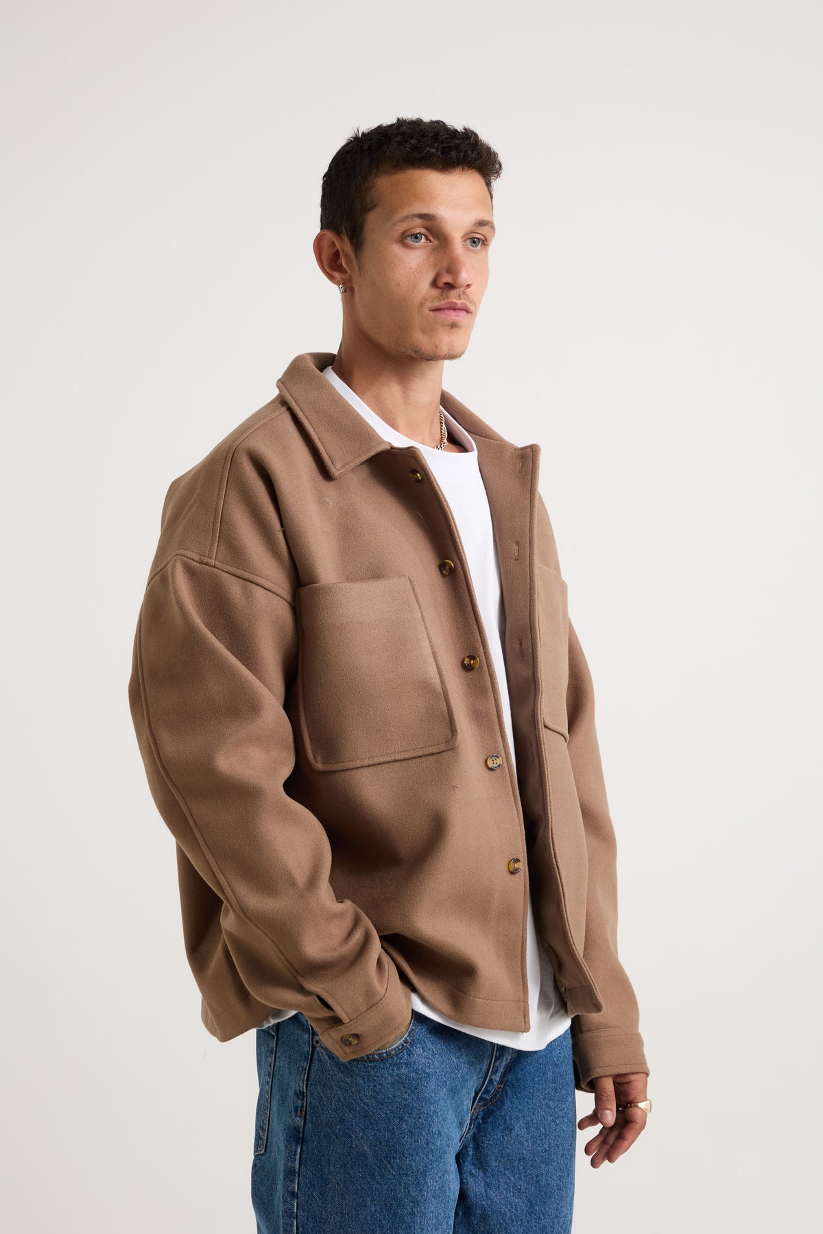 Structure Jacket Choc