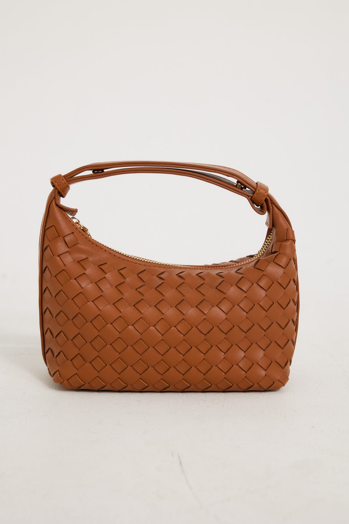 Cleo Woven Bag Tan