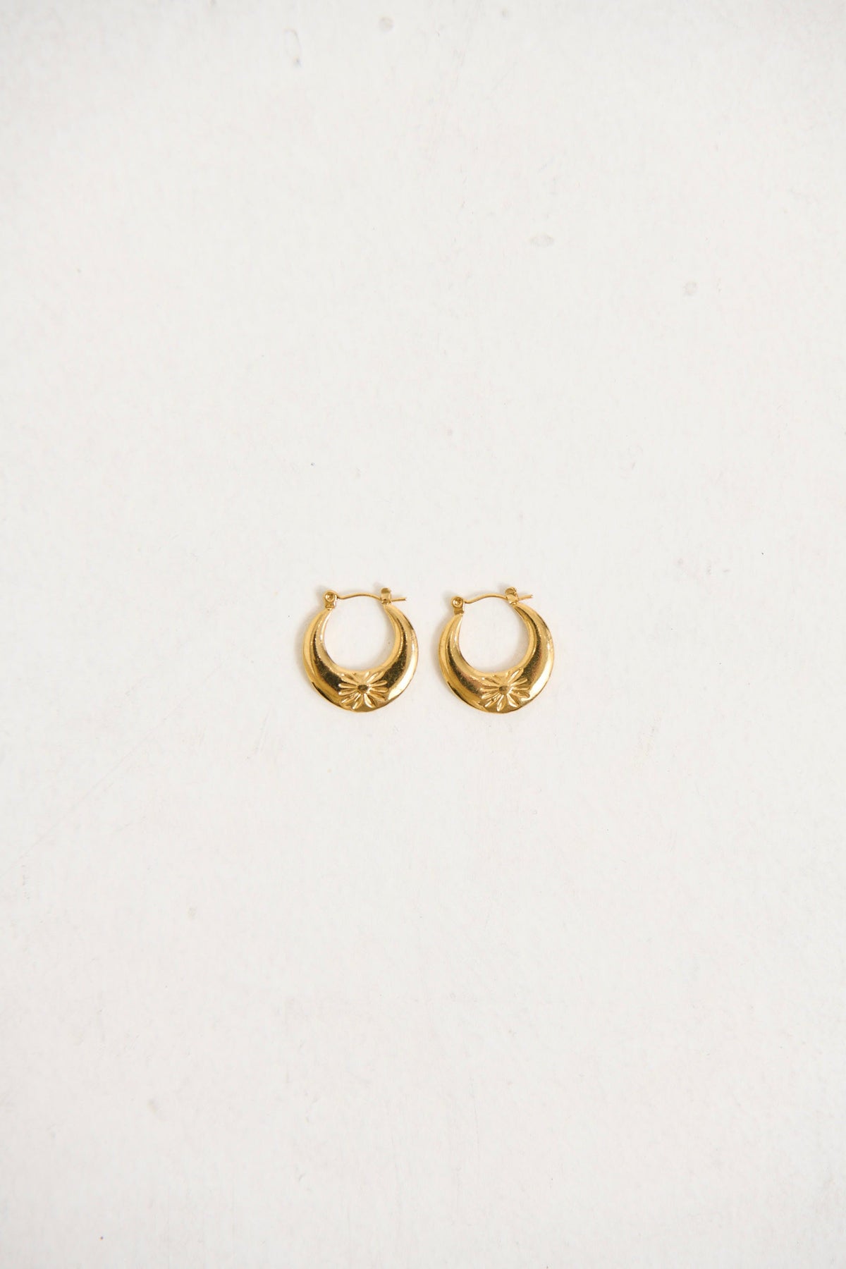 Heidi Hoop Earring Gold