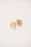 Shell Earrings Gold