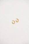 Star Half Hoop Earring Gold