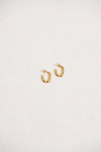 Star Half Hoop Earring Gold