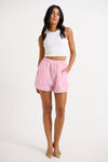 Betsy Short White/Pink