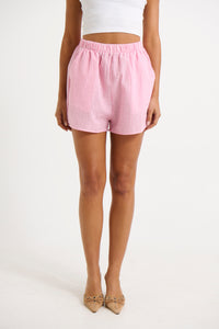 Betsy Short White/Pink