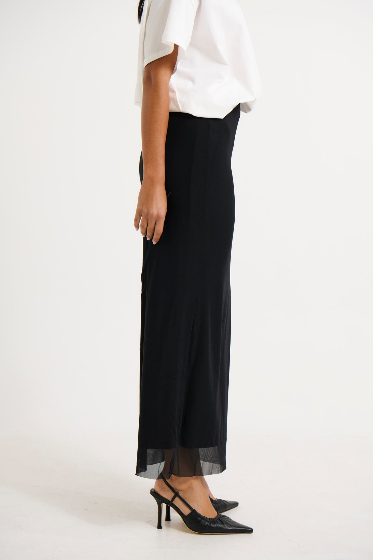 Heidi Maxi Skirt Black