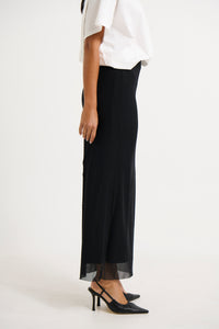 Heidi Maxi Skirt Black