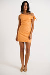 Nellie Mini Dress Tangerine