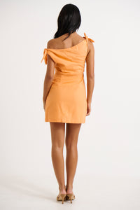 Nellie Mini Dress Tangerine