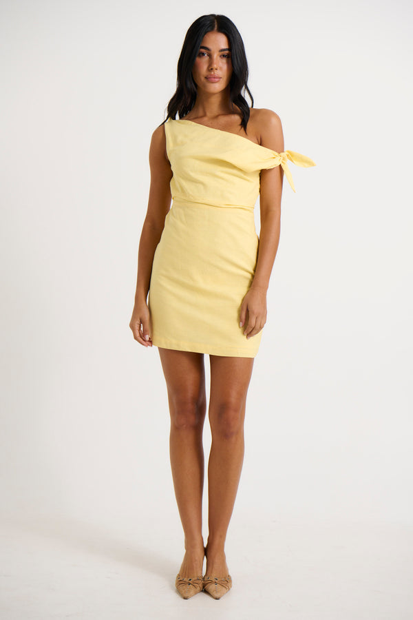 Nellie Mini Dress Butter