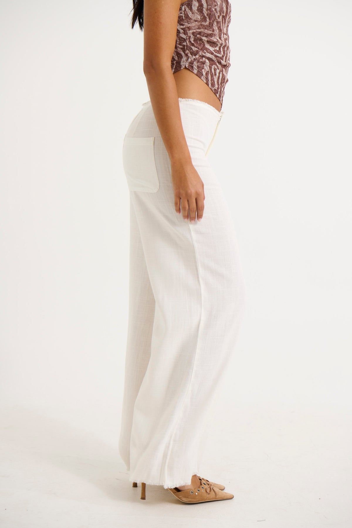 Rosalia Pant White