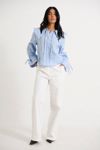 Layla Shirt Blue Gingham