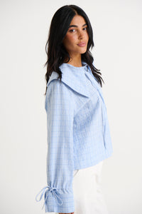 Layla Shirt Blue Gingham