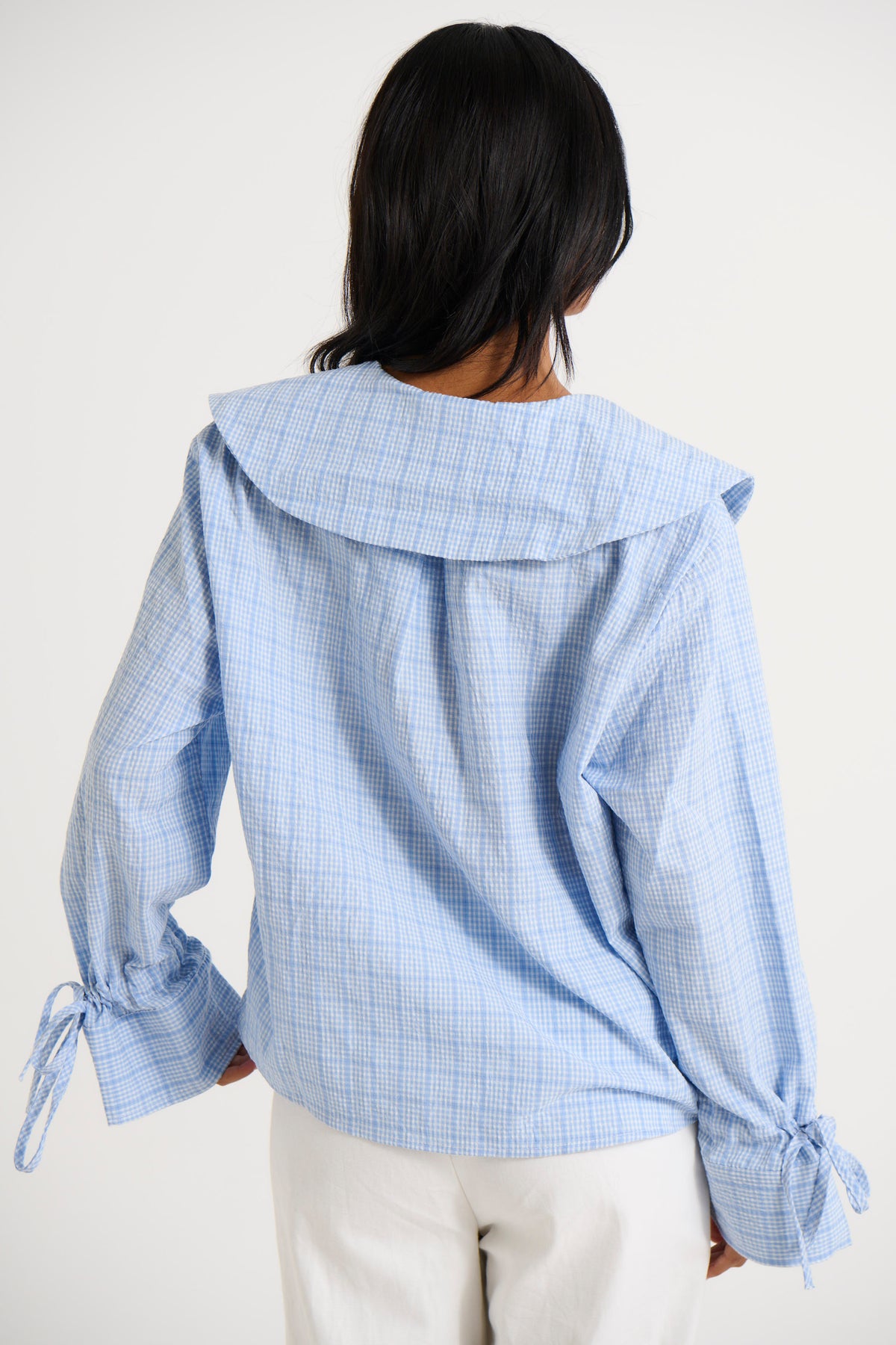 Layla Shirt Blue Gingham