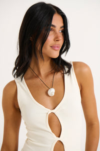 Shell Necklace Pearl Natural