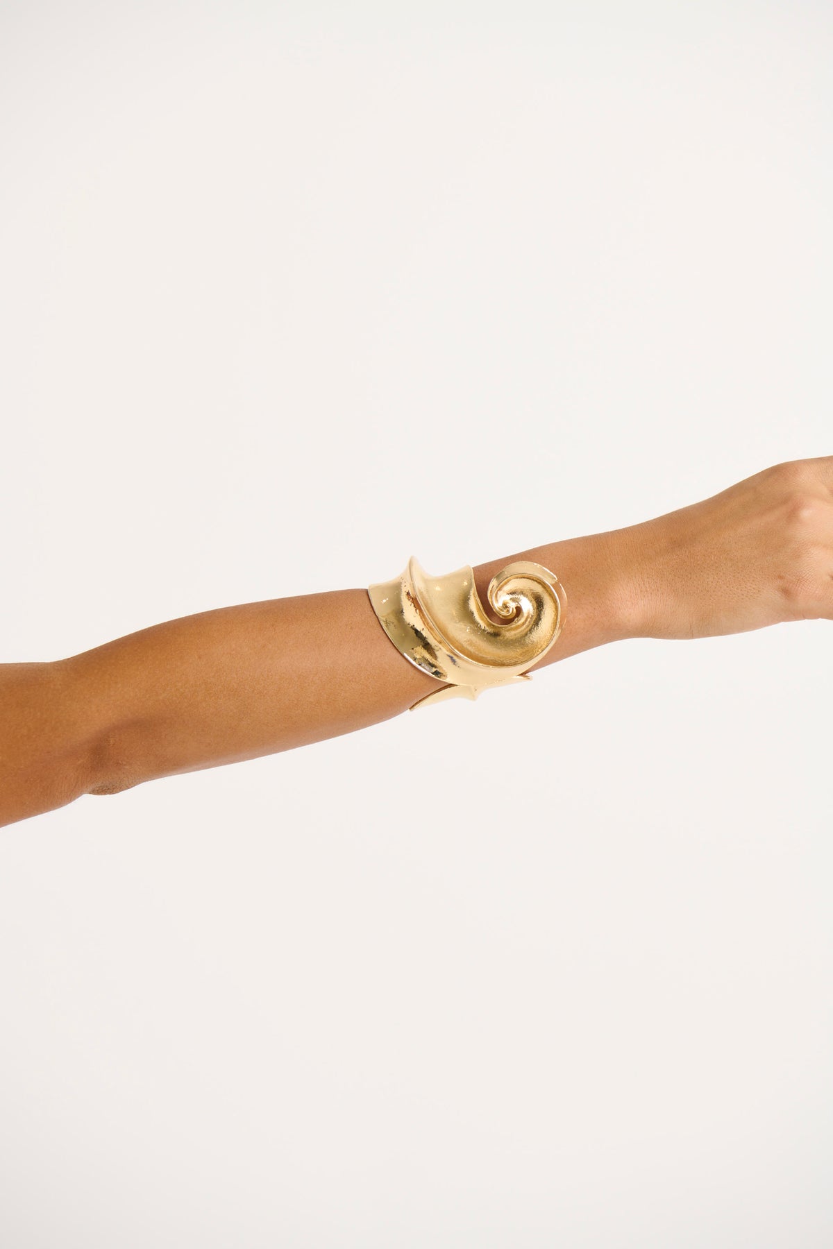 Swirl Cuff Gold