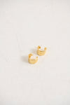 Vera Textured Earring 18K Gold Plated