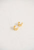 Vera Textured Earring 18K Gold Plated