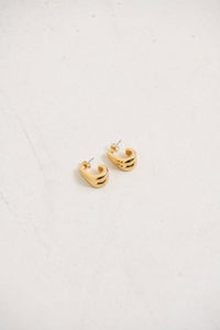 Ina Statement Earrings Gold