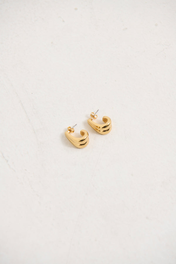 Ina Statement Earrings Gold