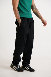 Relaxed Cargo Pant Black