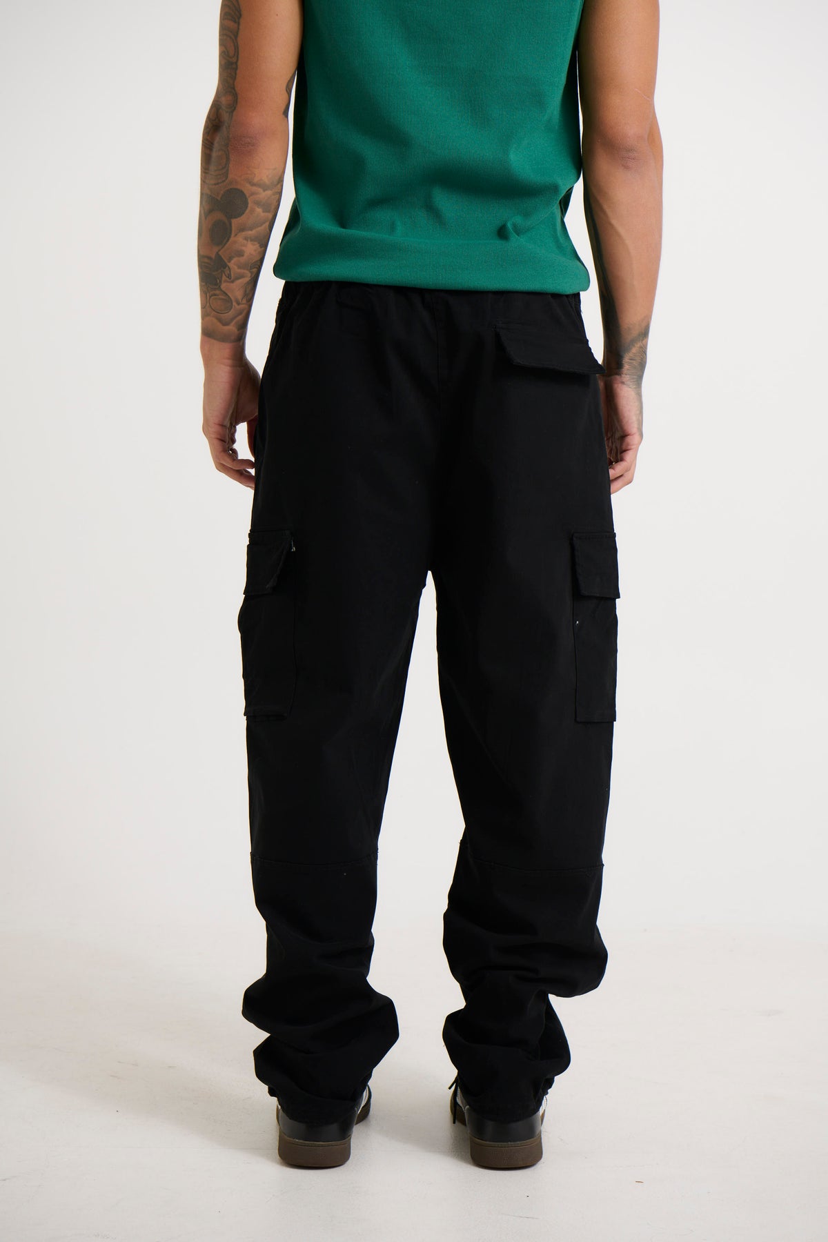 Relaxed Cargo Pant Black