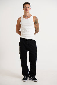 Ryder Baggy Pants Black