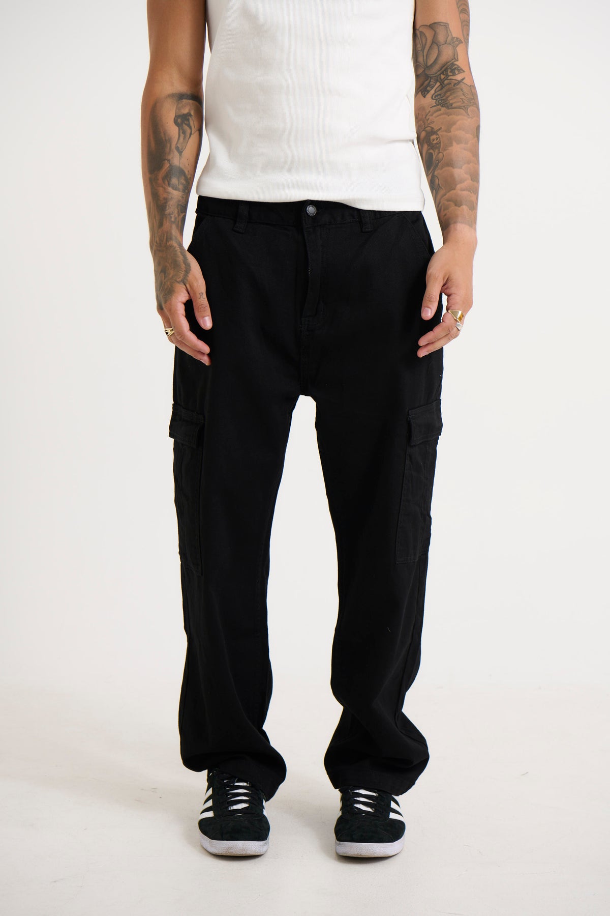 Ryder Baggy Pants Black