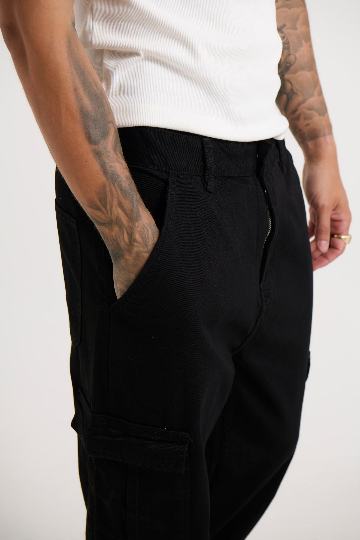 Ryder Baggy Pants Black