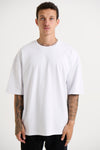 Joel Heavyweight Box Tee White