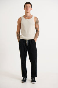 Drill Jogger Pant Black