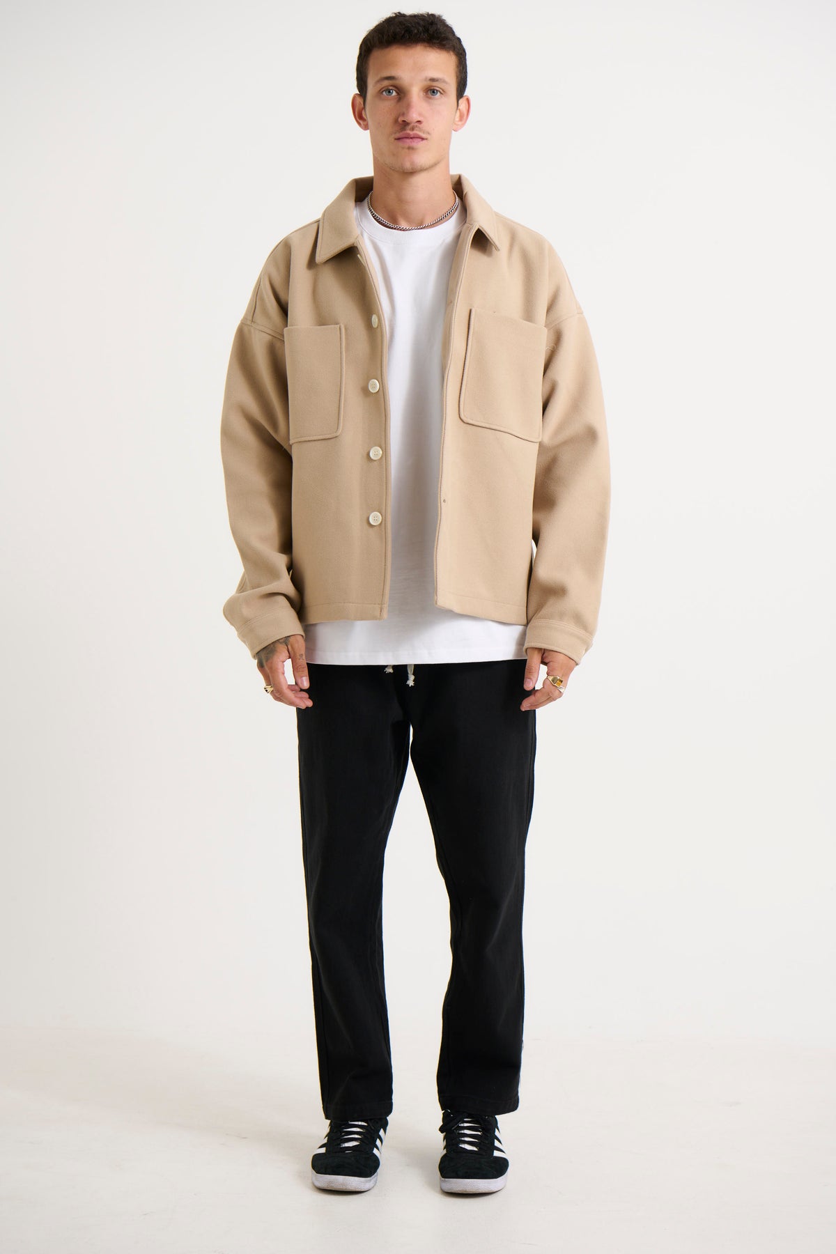 Structure Jacket Light Tan