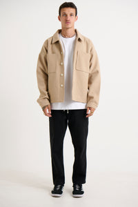 Structure Jacket Light Tan