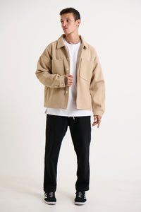 Structure Jacket Light Tan