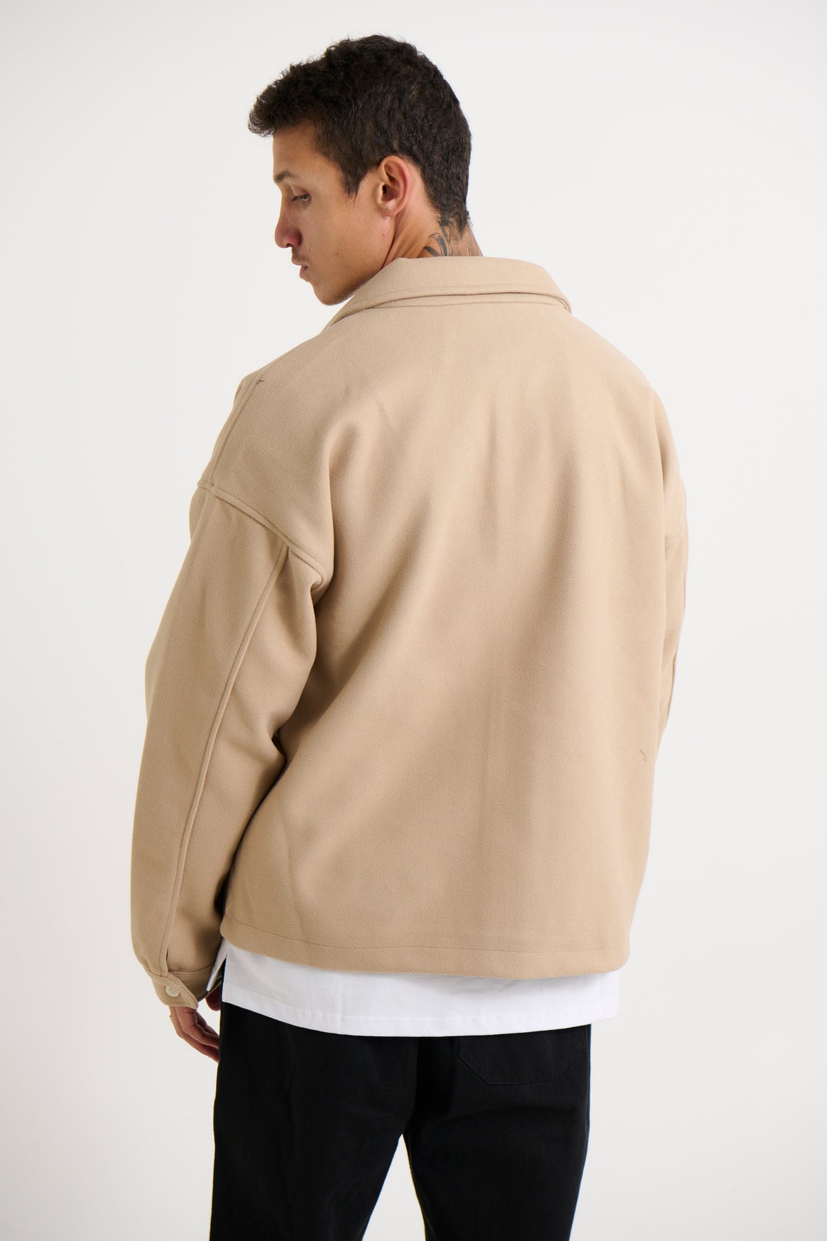 Structure Jacket Light Tan