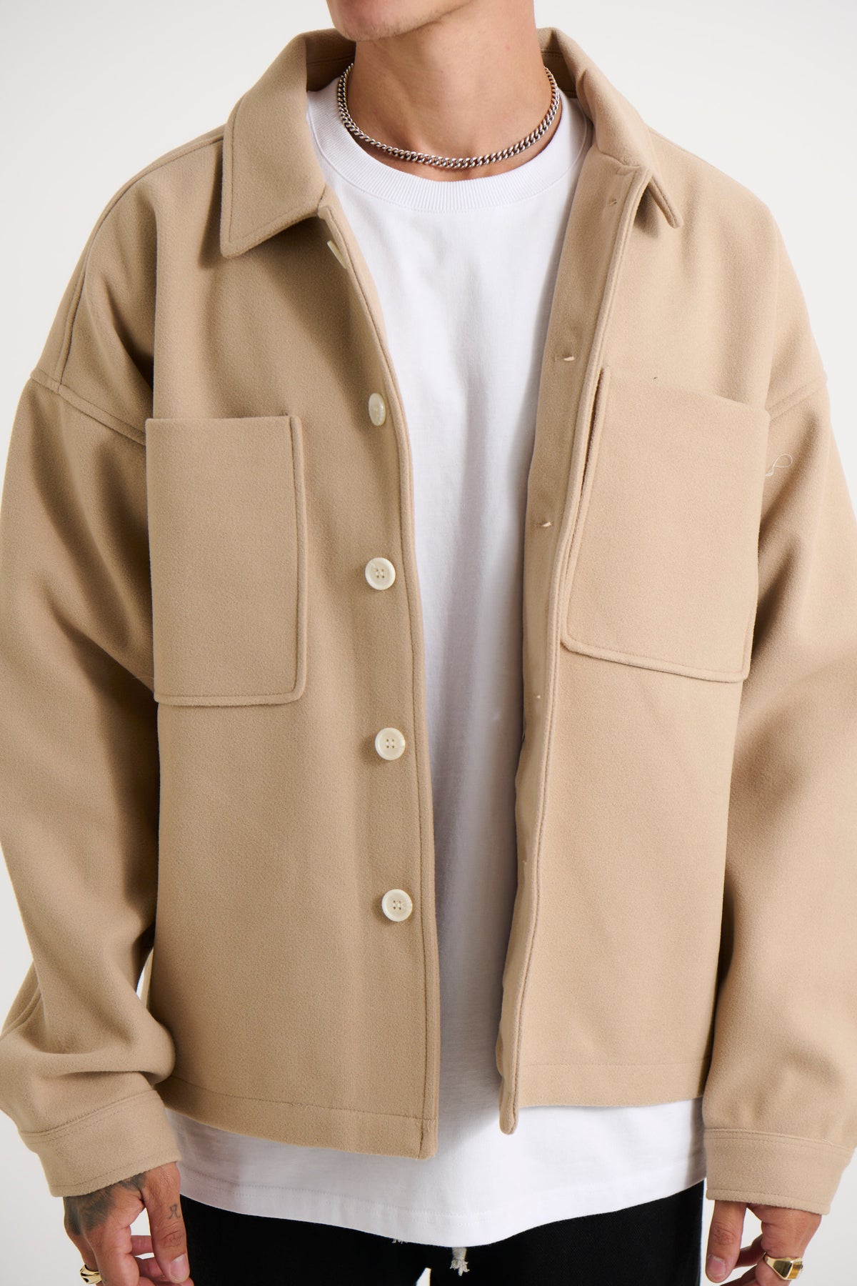 Structure Jacket Light Tan