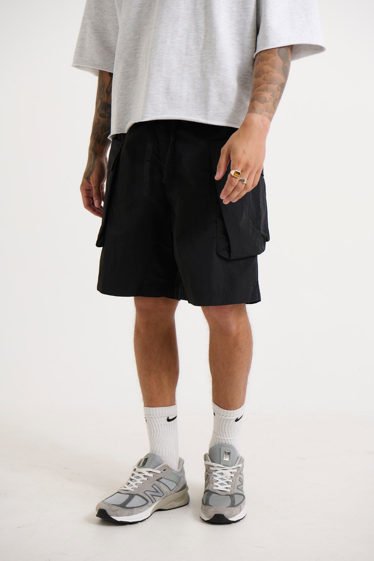 Roland Nylon Short Black