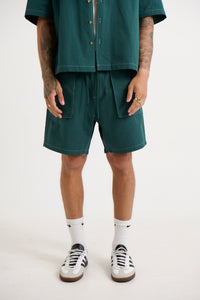 Josh Heavyweight Short Dark Green