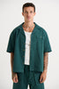 Josh Heavyweight Shirt Dark Green