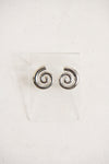 Swirl Earring Silver Plated