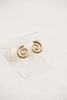 Swirl Earring Gold Plated