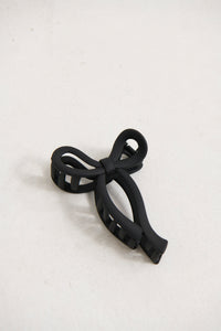 Daniella Bow Claw Clip Black