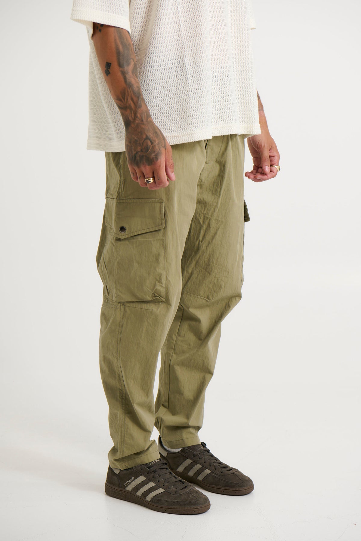 Aiden Drop Pant Khaki