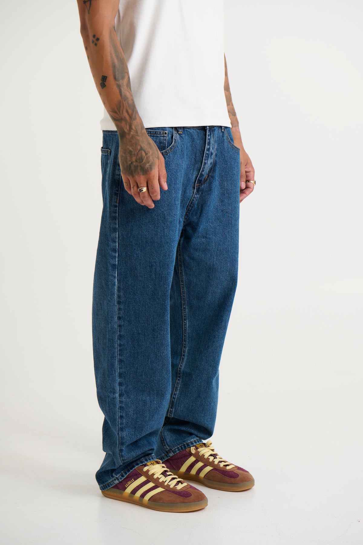 Paul Baggy Jeans Blue