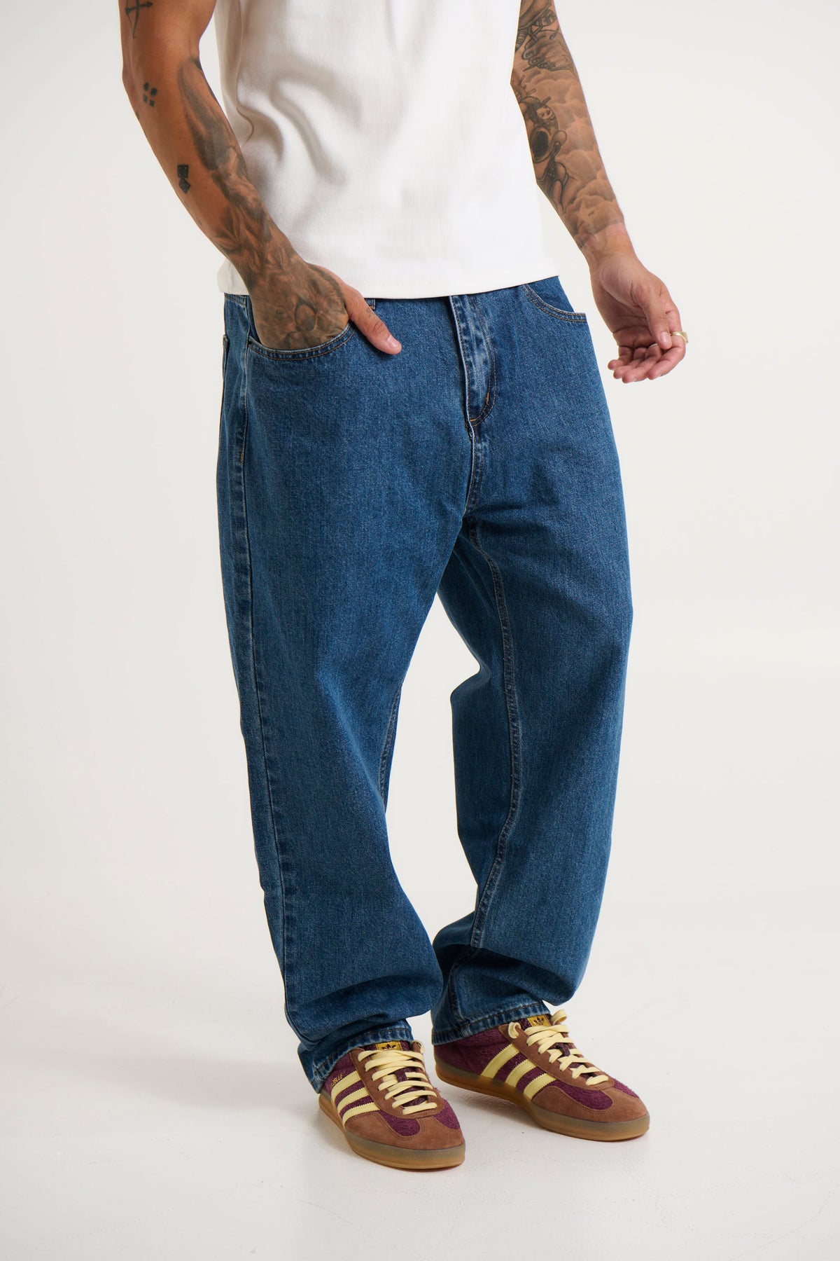 Paul Baggy Jeans Blue