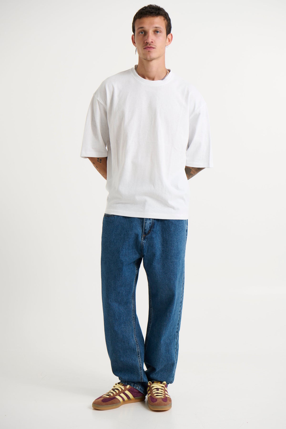 Jakey Soft Cotton Tee White