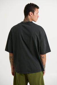 NTH Distress Crew Neck Tee Black